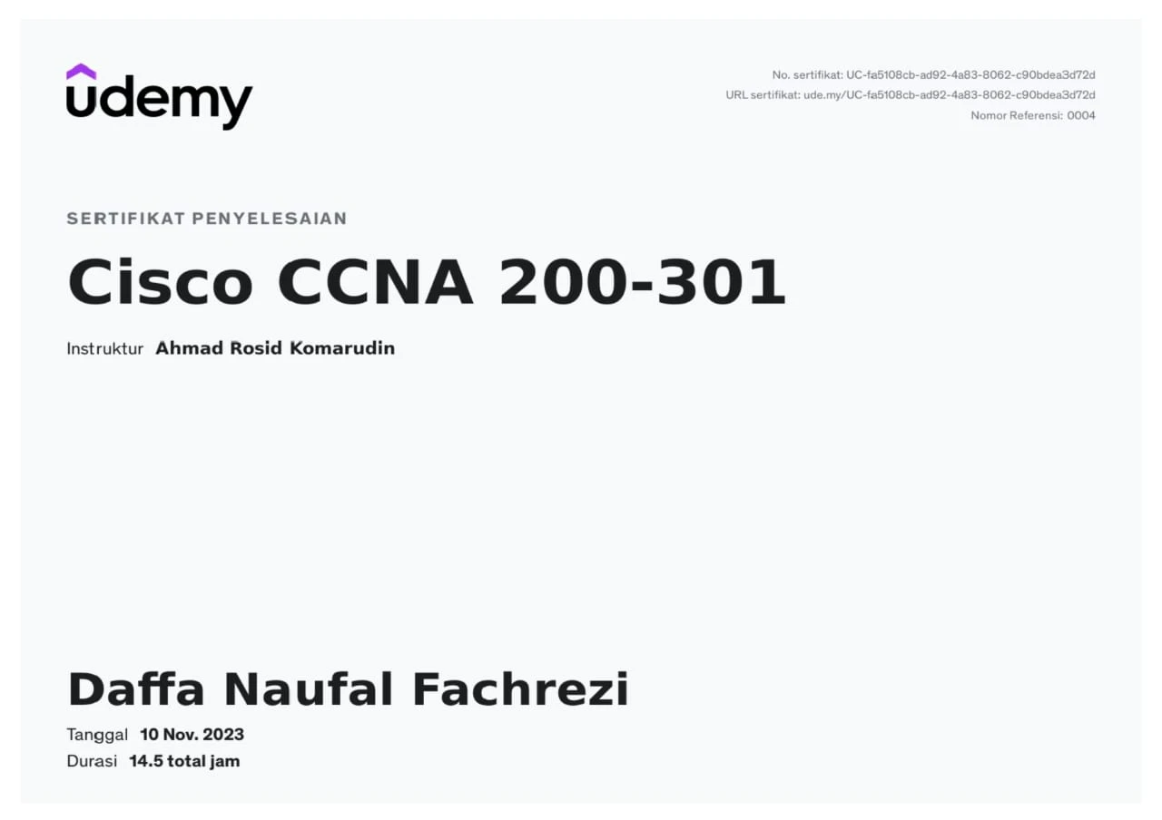 Cisco CCNA 200-301